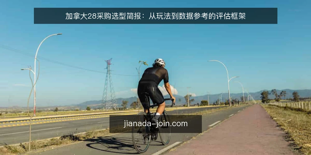 加拿大28采购选型简报：从玩法到数据参考的评估框架 — 需求定义：明确加拿大28评估范围 配图